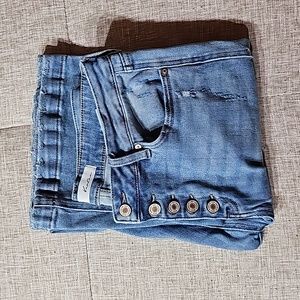 Kancan button fly bootcut